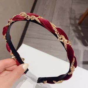 Women braid chain Rhinestone headband ♥️
